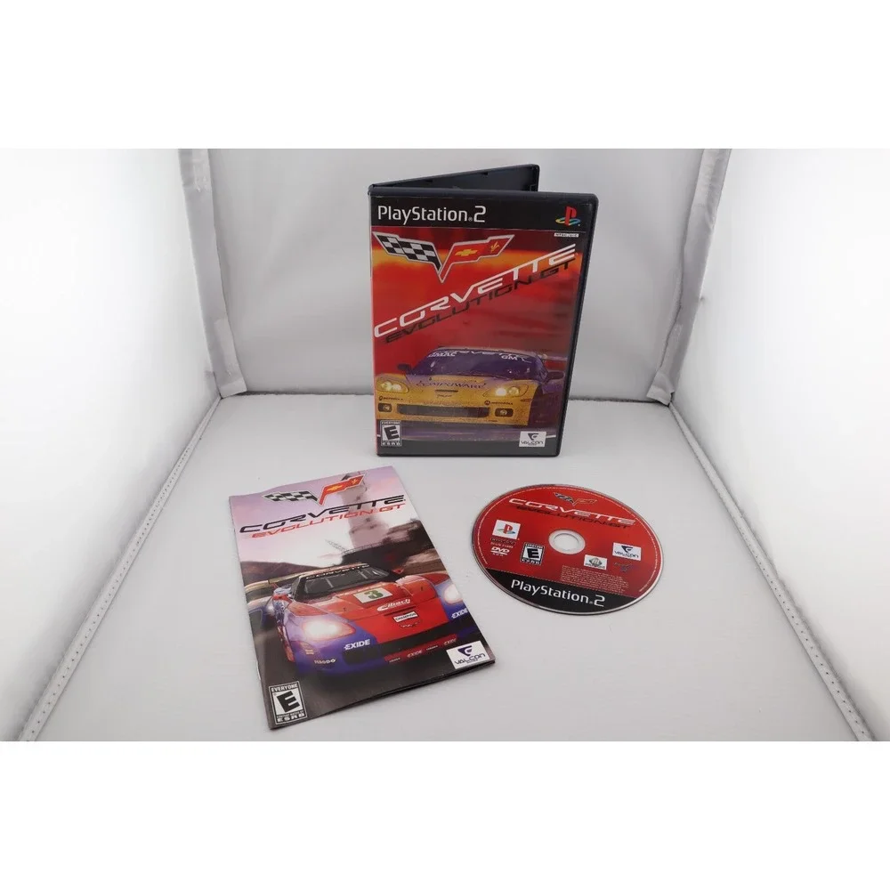 Corvette Evolution GT (PlayStation 2, PS2, 2006) CIB Complete Tested and Working